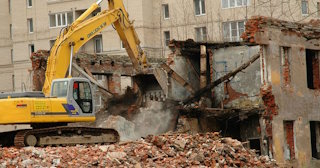 Демонтаж фасада в Люберцах: цены за м2 от 361 рублей | Сварной-Люб