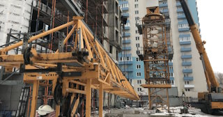 Демонтаж башенного крана в Люберцах - услуги по демонтажу от Сварной-Люб от 1544 руб.