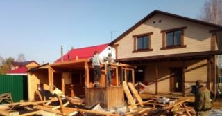 Демонтаж частных домов Люберцы, цена от 1596 руб.